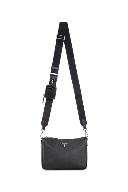 Antonioli PRADA MAN BLACK CROSSBODY BAGS