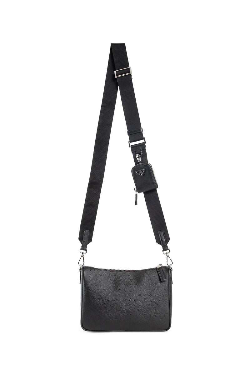 PRADA MAN BLACK CROSSBODY BAGS - Antonioli.eu
