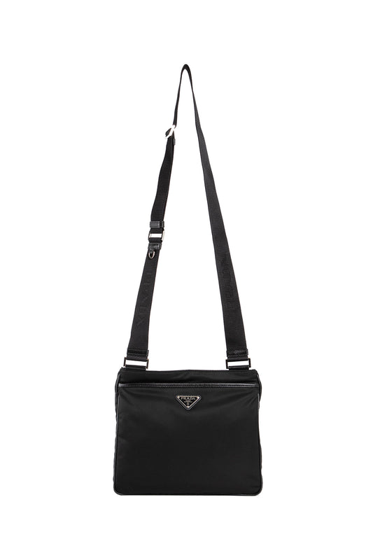 PRADA MAN BLACK CROSSBODY BAGS