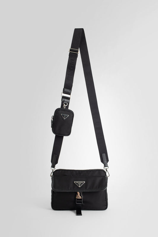 PRADA MAN BLACK SHOULDER BAGS