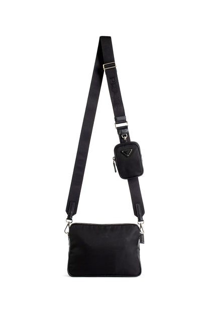 PRADA MAN BLACK SHOULDER BAGS