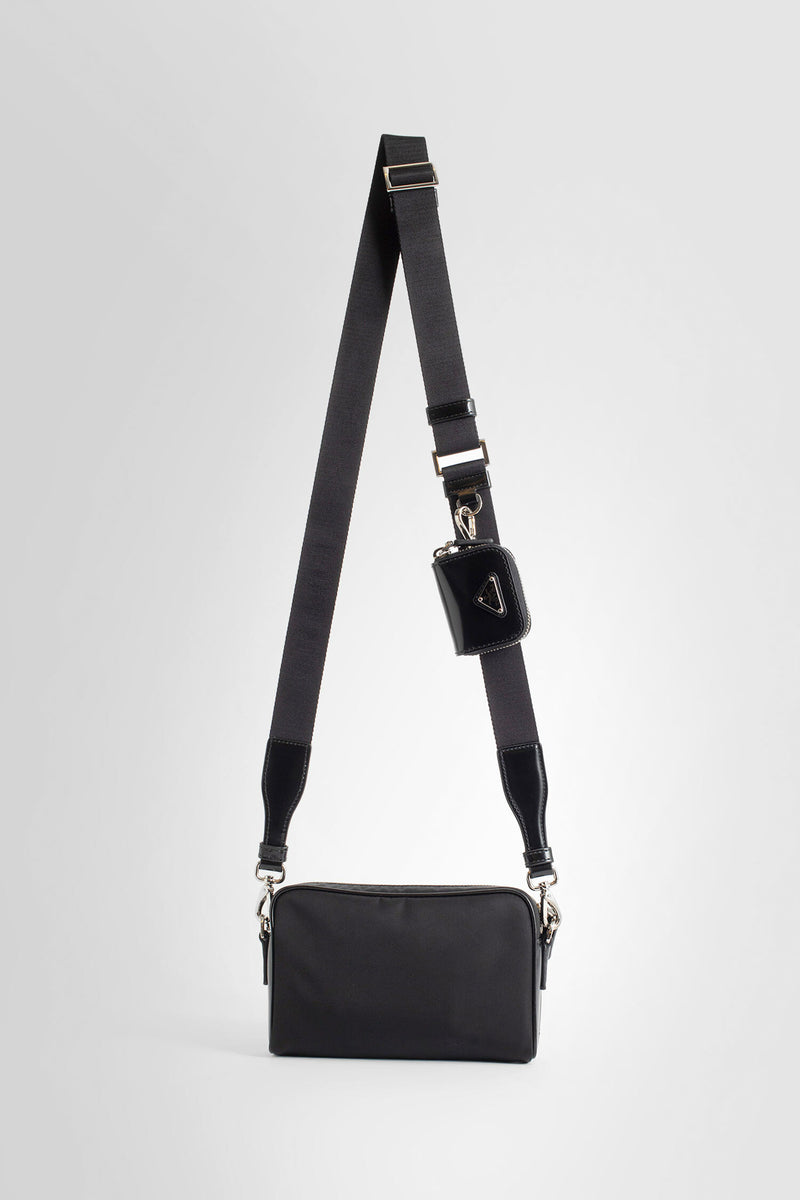 PRADA MAN BLACK SHOULDER BAGS