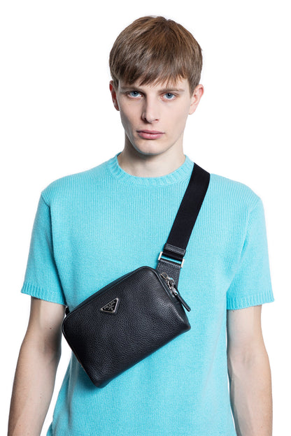 PRADA MAN BLACK SHOULDER BAGS