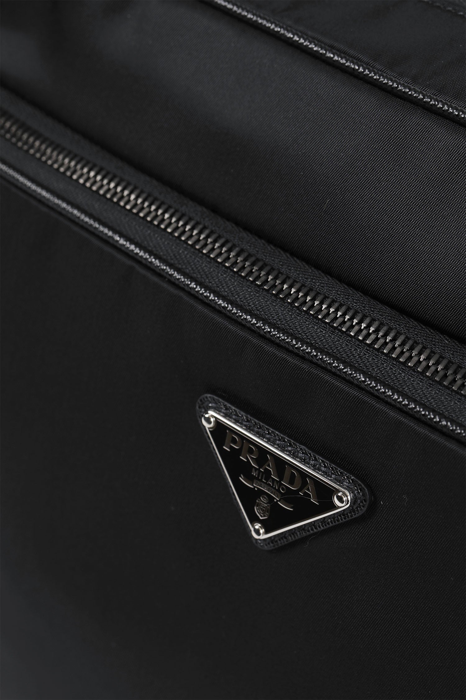 PRADA Re-Nylon and Leather Crossbody Bag man