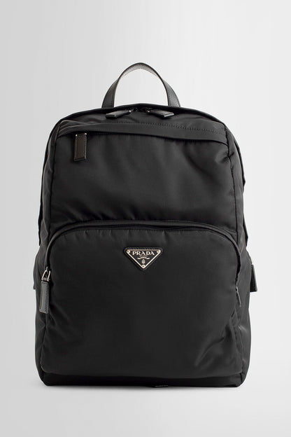 PRADA MAN BLACK BACKPACKS & TRAVEL BAGS