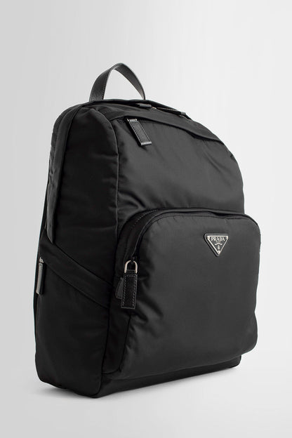 PRADA MAN BLACK BACKPACKS & TRAVEL BAGS