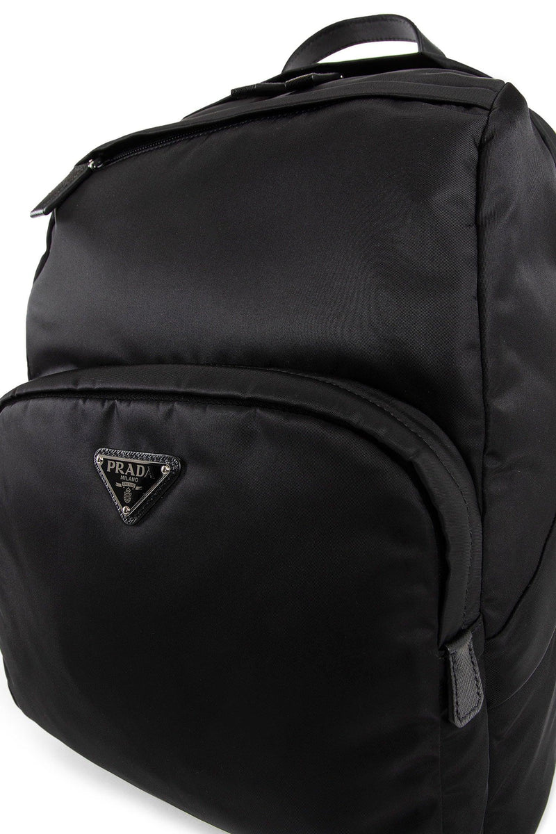 PRADA Re-Nylon and Saffiano Leather Backpack man