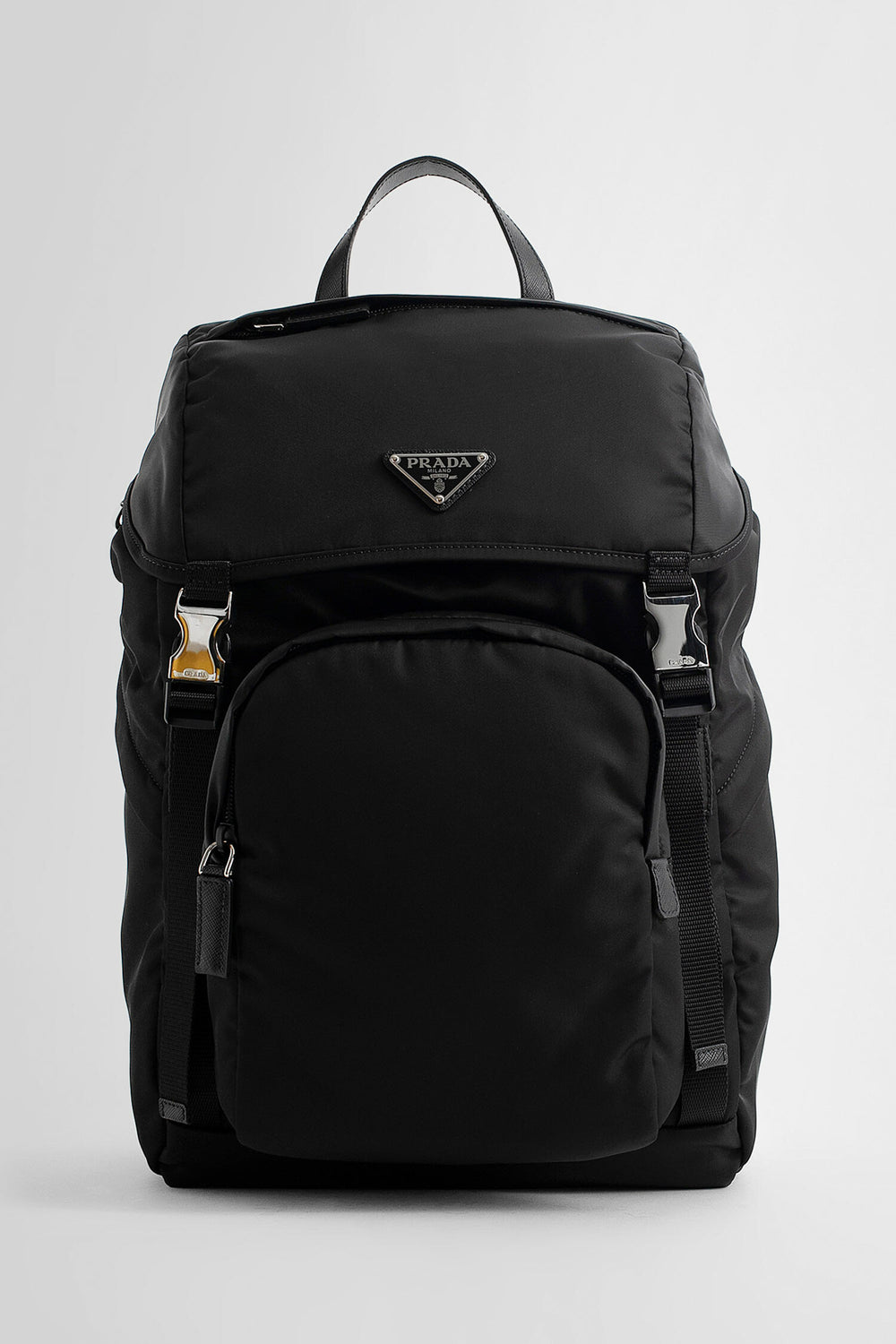 PRADA MAN BLACK BACKPACKS & TRAVEL BAGS