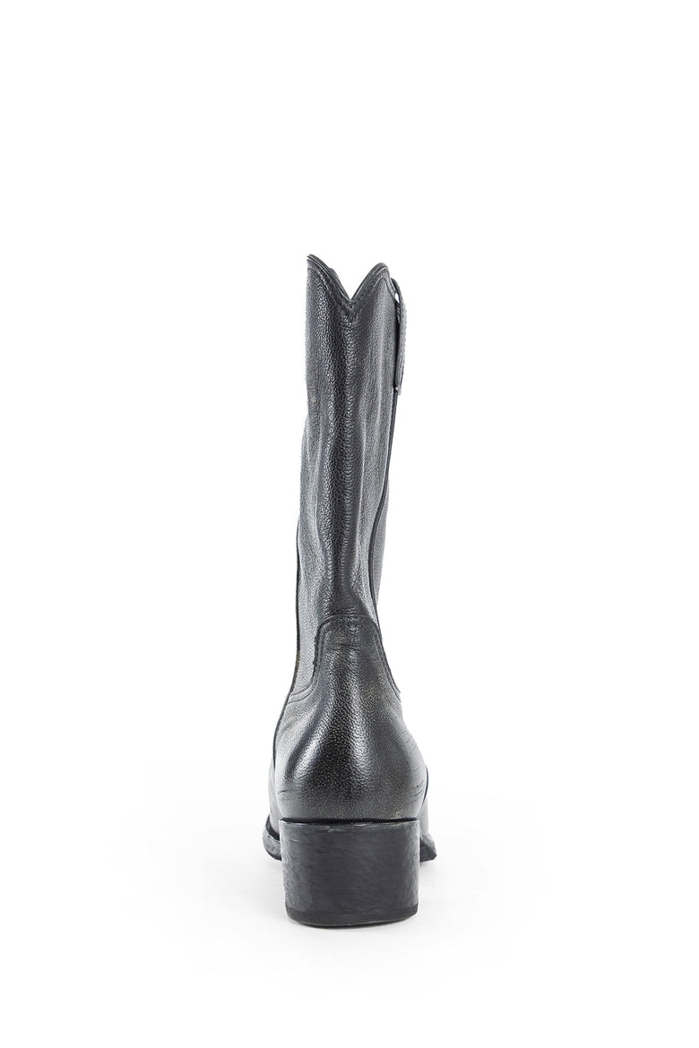 Leather Folk Boots