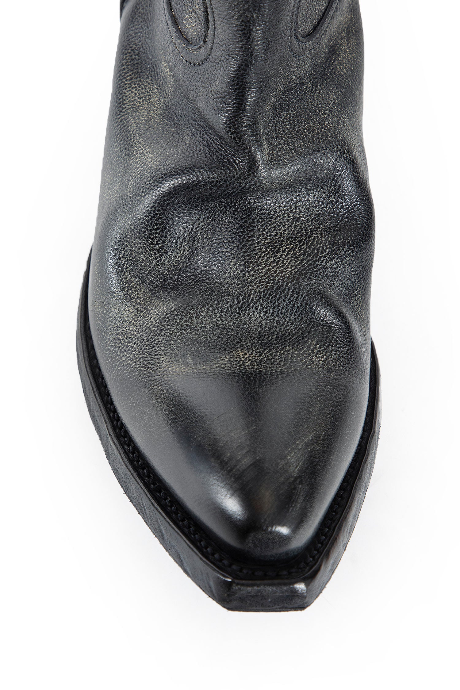 Leather Folk Boots