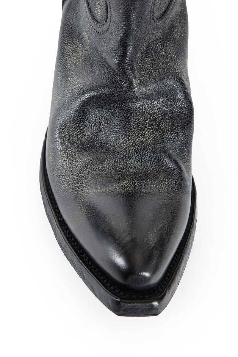 Leather Folk Boots - Antonioli.eu