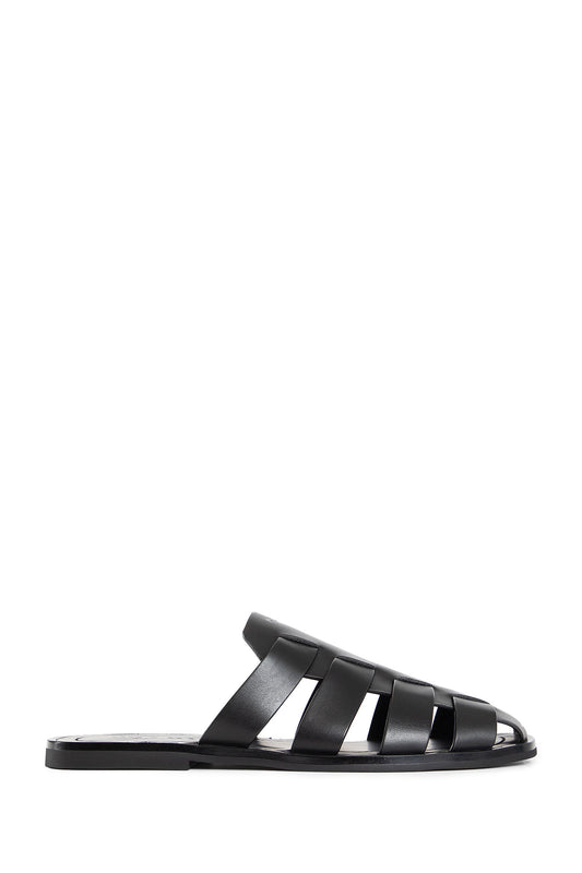 PRADA MAN BLACK SANDALS & SLIDES