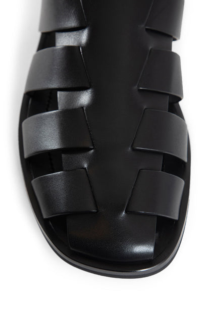 PRADA MAN BLACK SANDALS & SLIDES