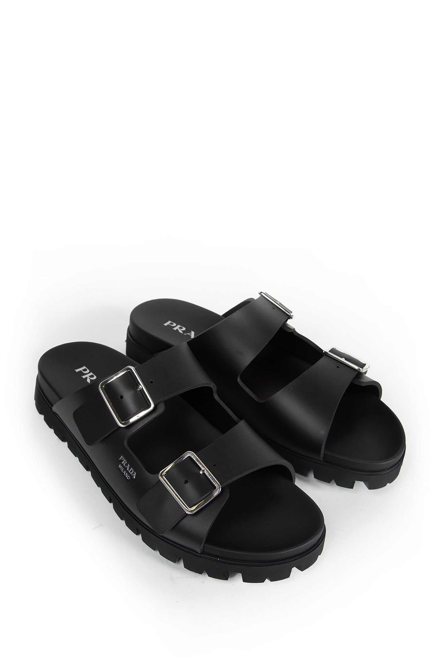 Buckled Rubber Slides – Antonioli.eu
