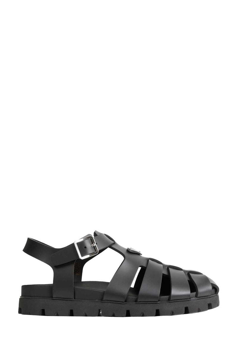 PRADA Rubber Fisherman Sandals man