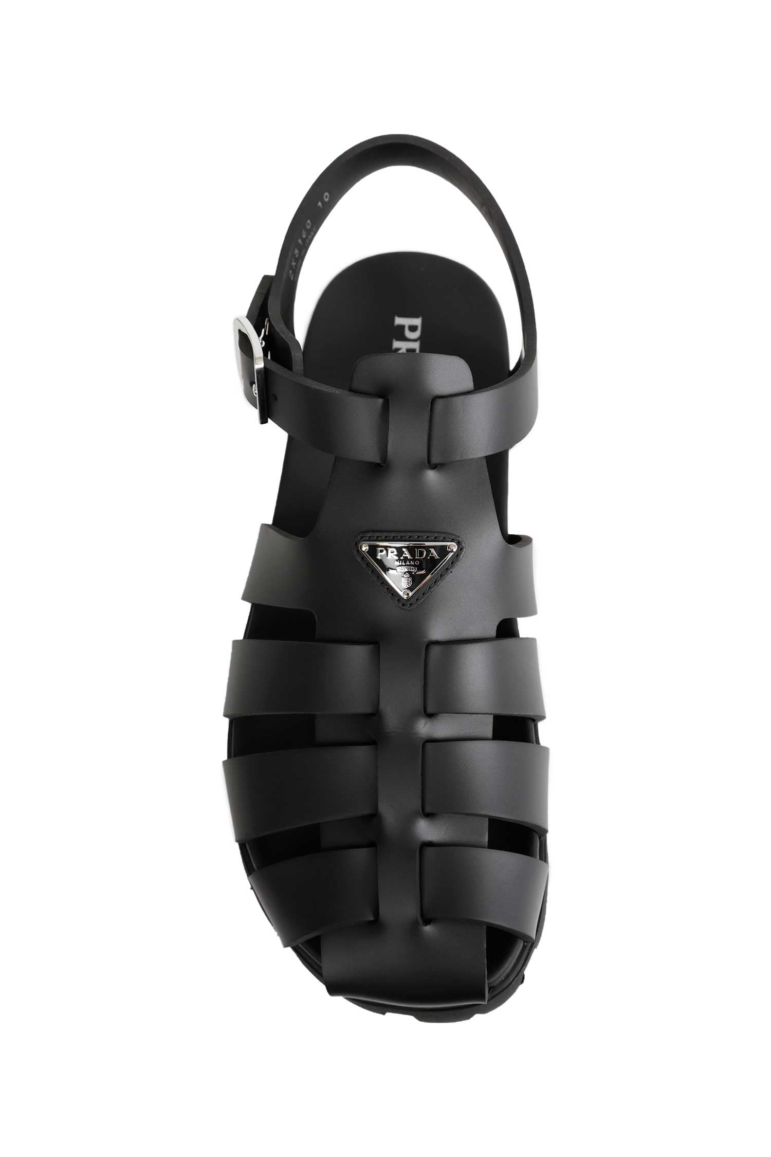 PRADA Rubber Fisherman Sandals man