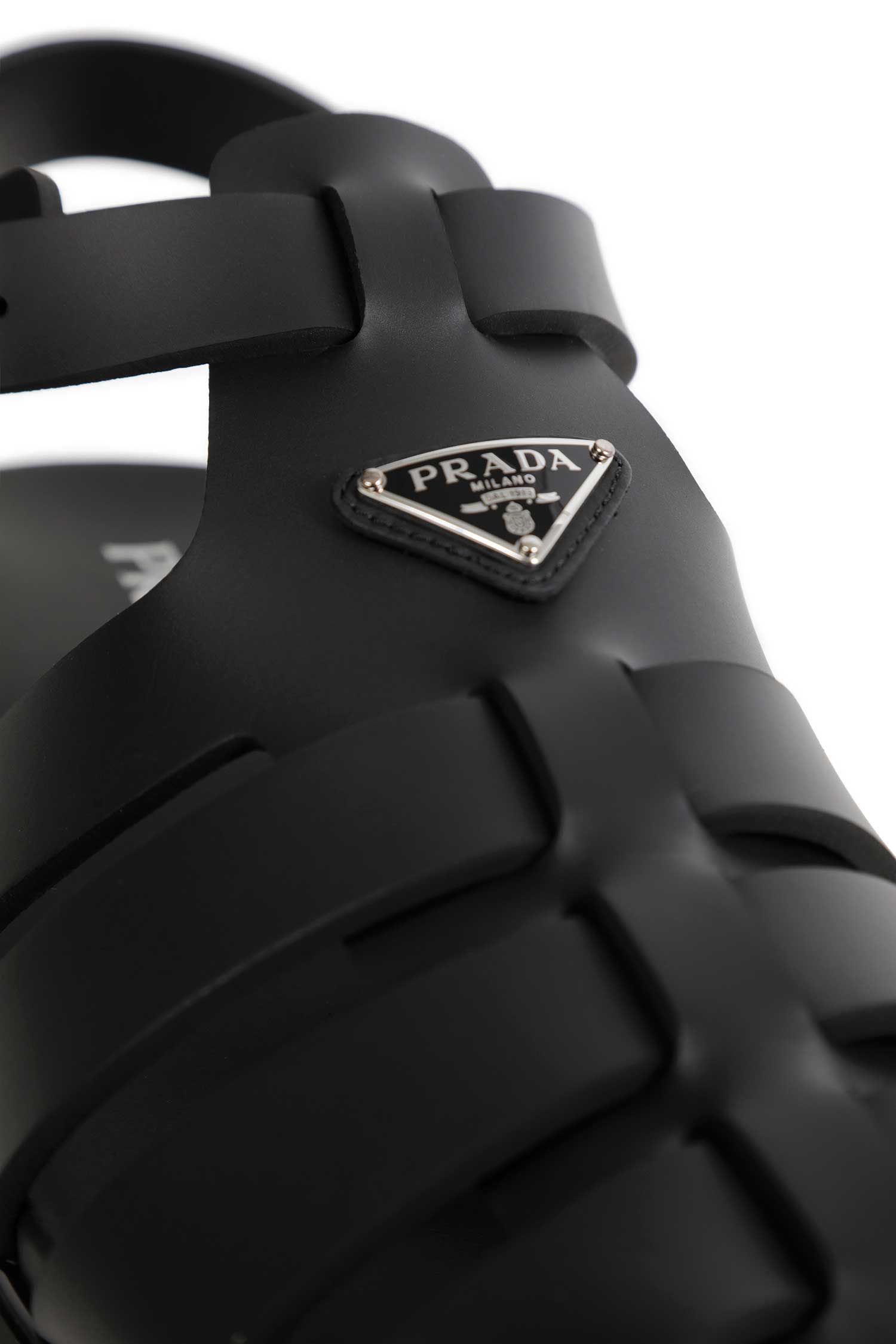 PRADA Rubber Fisherman Sandals man