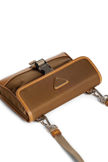 PRADA MAN BEIGE CROSSBODY BAGS