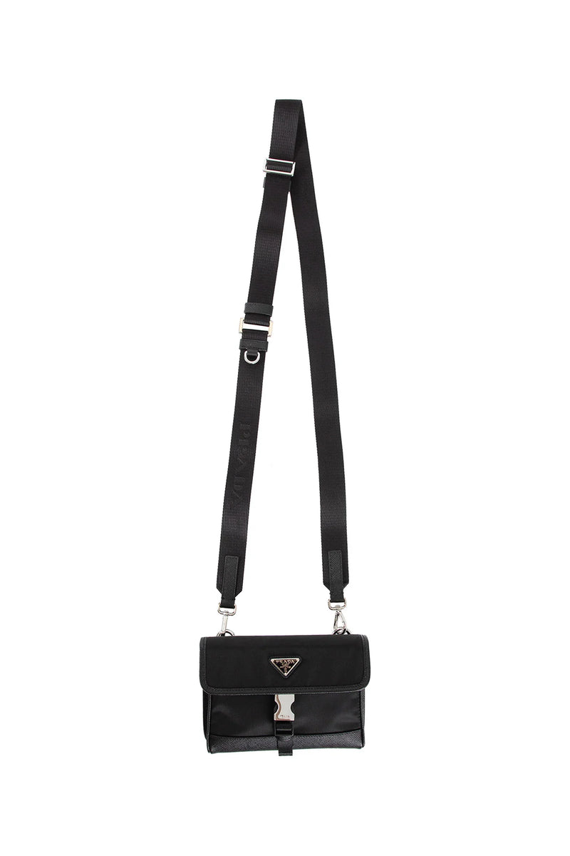 PRADA Re-Nylon and Saffiano leather smartphone case€ 920RE-NYLON man