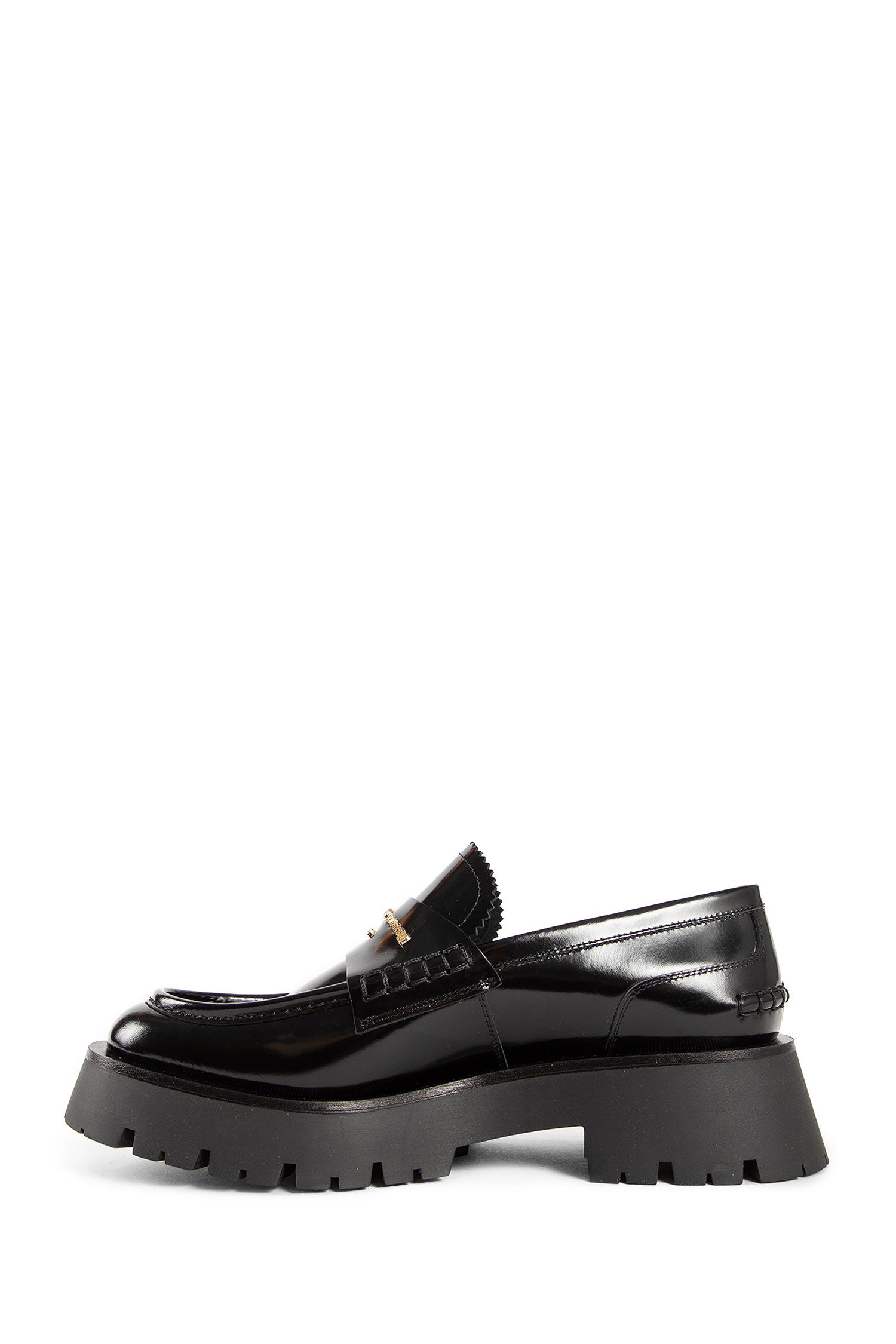 ALEXANDER WANG WOMAN BLACK LOAFERS