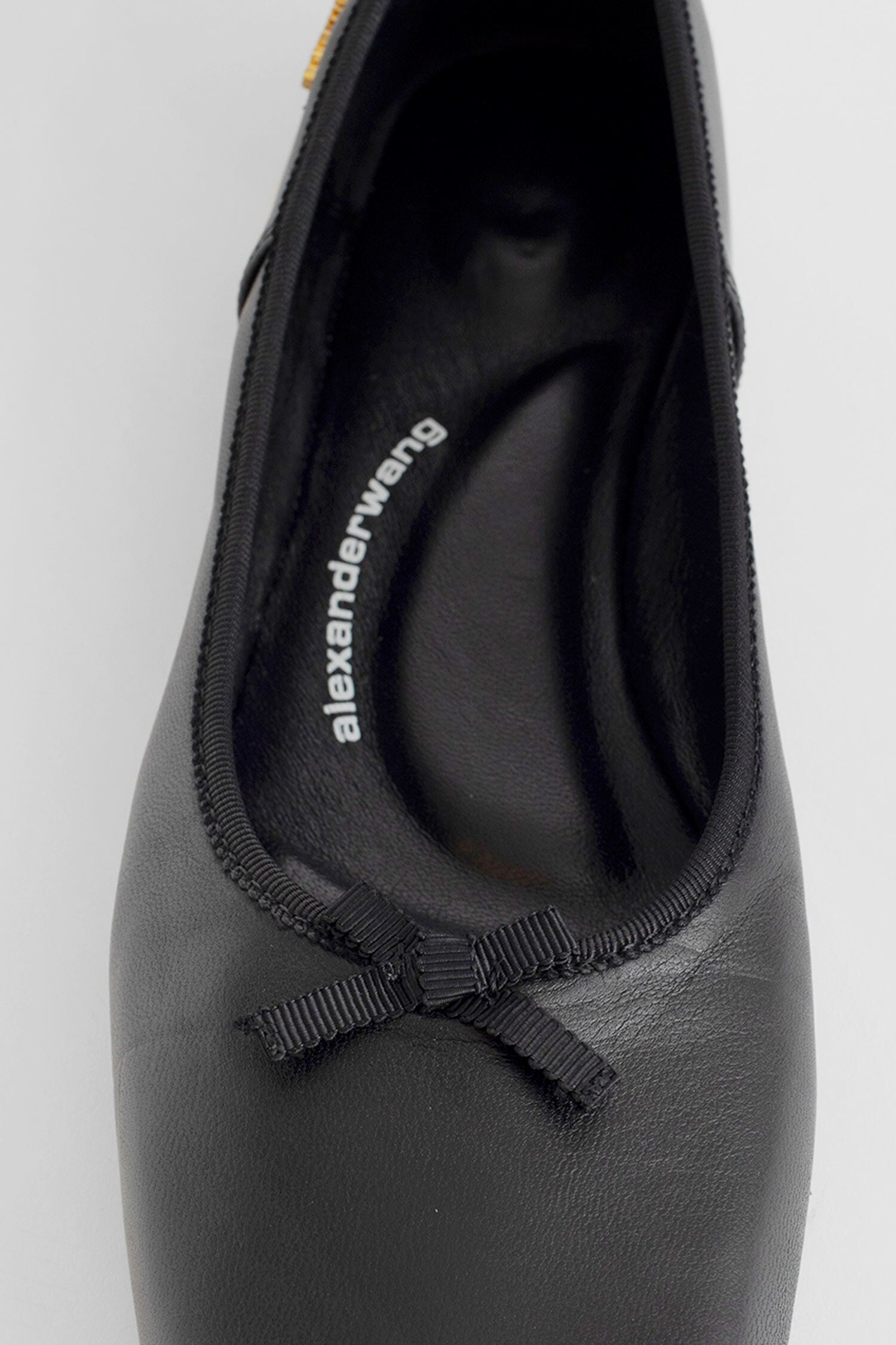 ALEXANDER WANG WOMAN BLACK FLATS