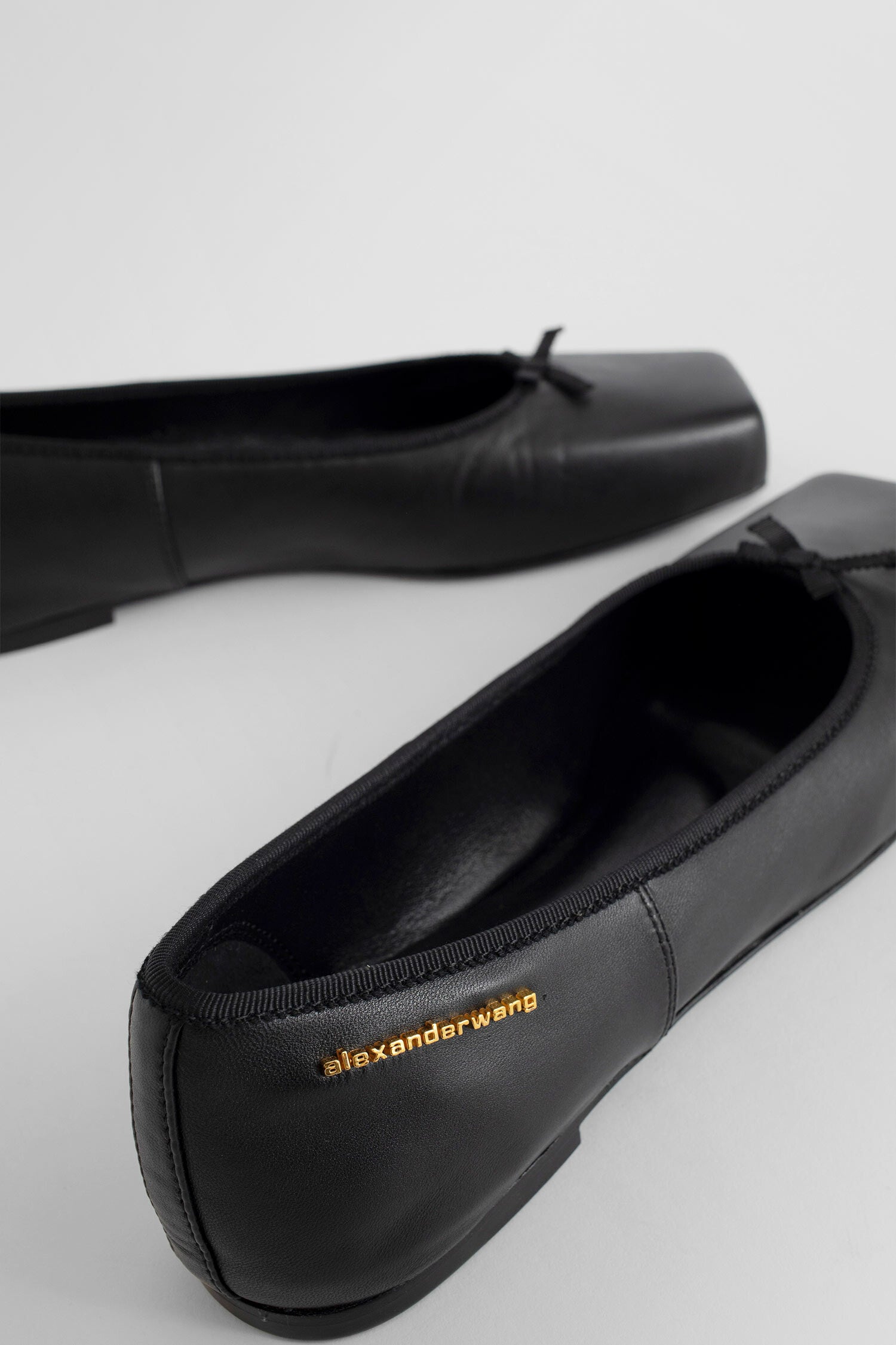 ALEXANDER WANG WOMAN BLACK FLATS