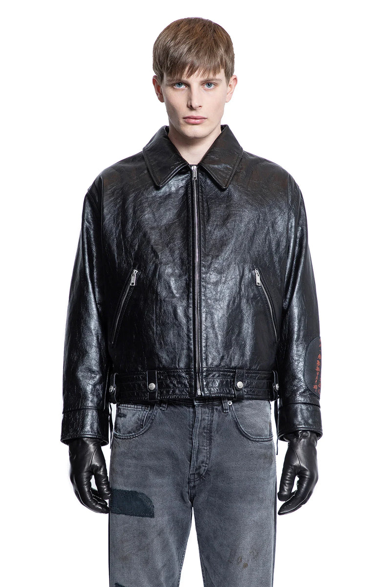 ENFANTS RICHES DÉPRIMÉS MAN BLACK JACKETS - Antonioli.eu