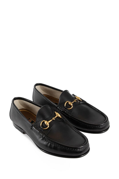 GUCCI MAN BLACK LOAFERS & FLATS - Antonioli.eu