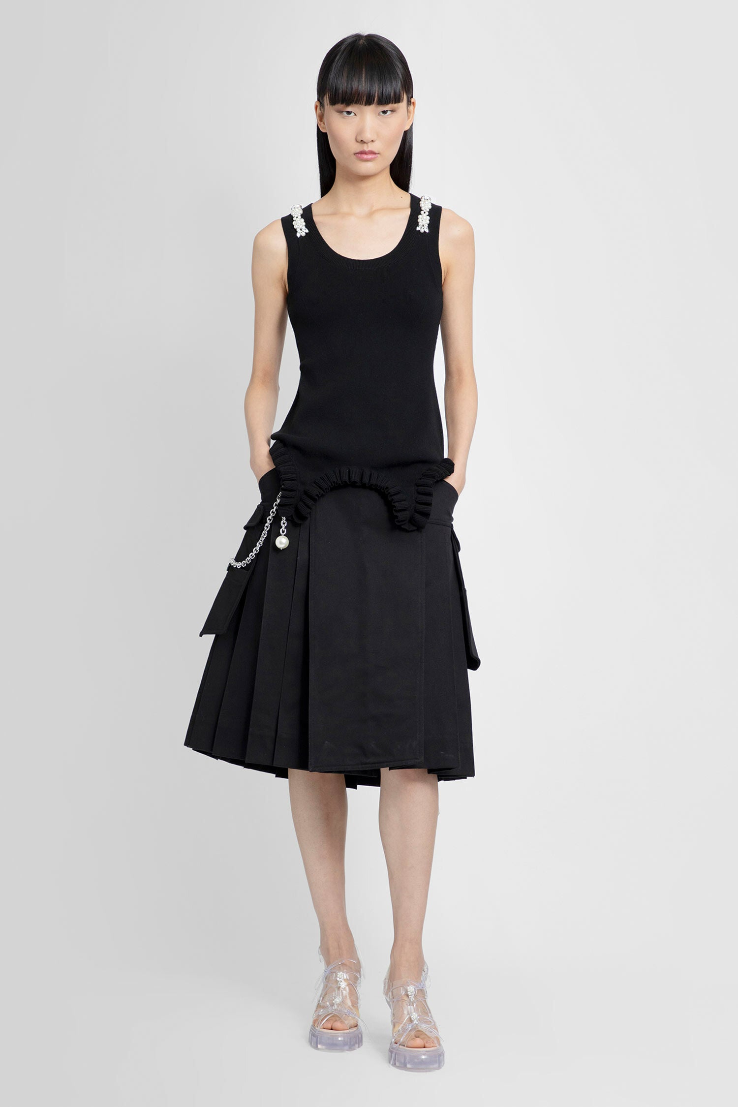 SIMONE ROCHA WOMAN BLACK SKIRTS