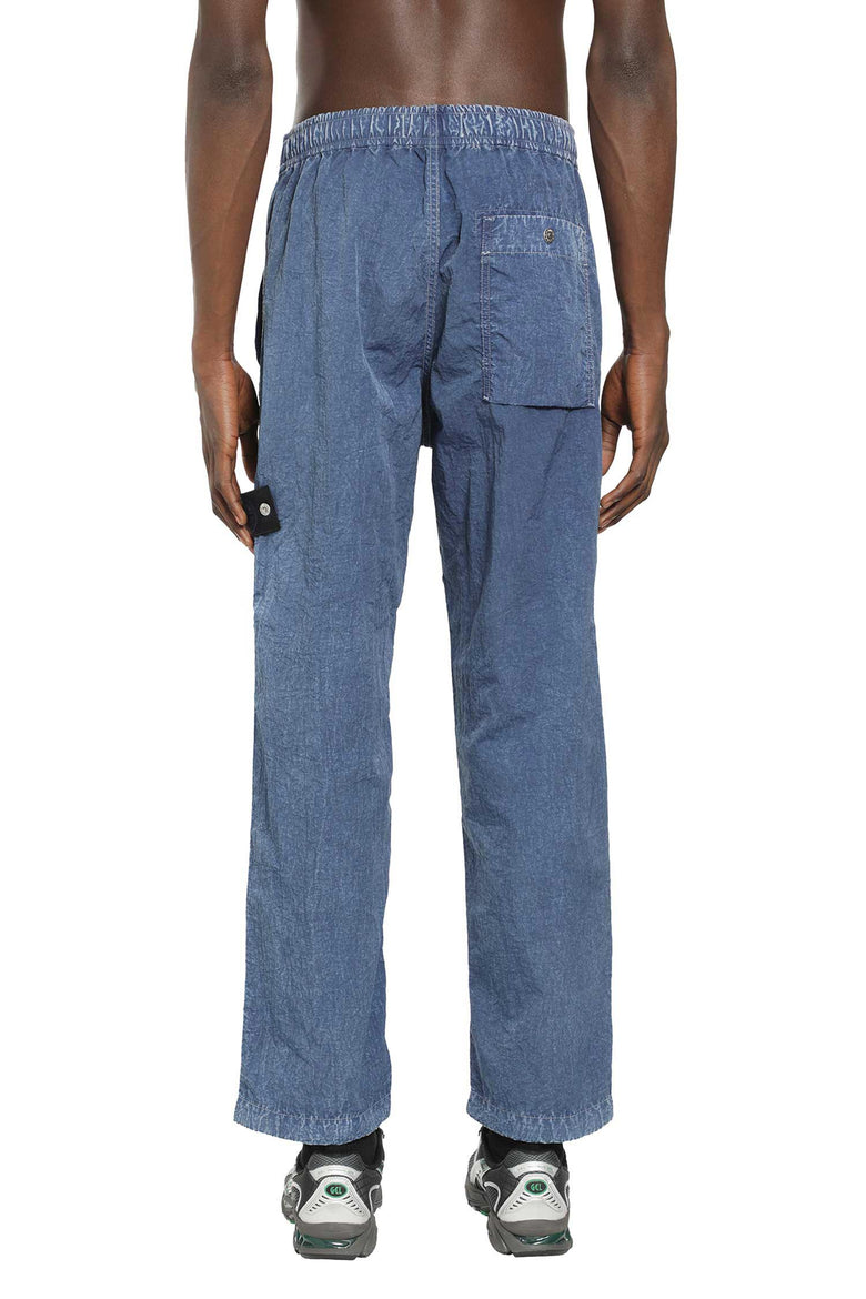 STONE ISLAND 3100001 Nylon Indigo TC Trousers man