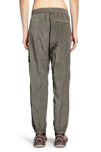STONE ISLAND MAN GREEN TROUSERS