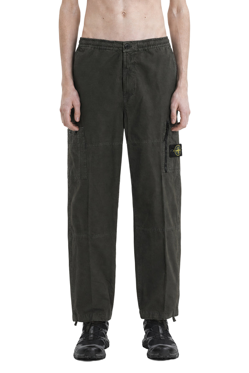 STONE ISLAND 3100015 Cotton Ripstop Cargo Pants man