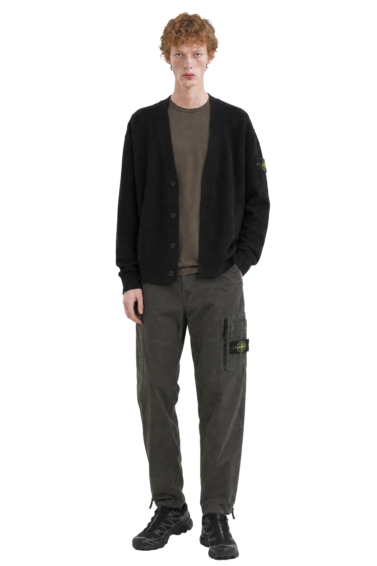 STONE ISLAND 3100015 Cotton Ripstop Cargo Pants man