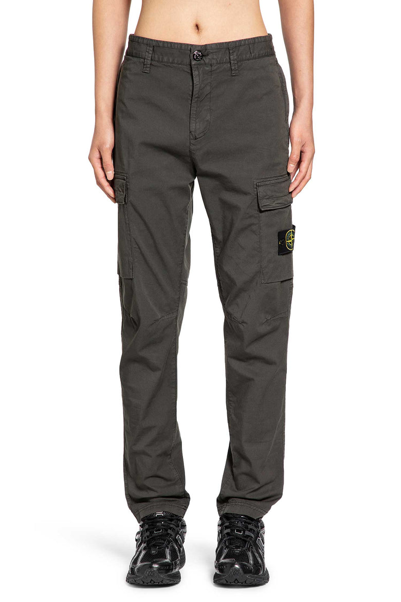 STONE ISLAND MAN GREY TROUSERS