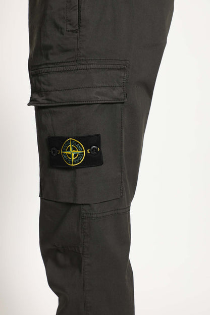 STONE ISLAND MAN GREY TROUSERS