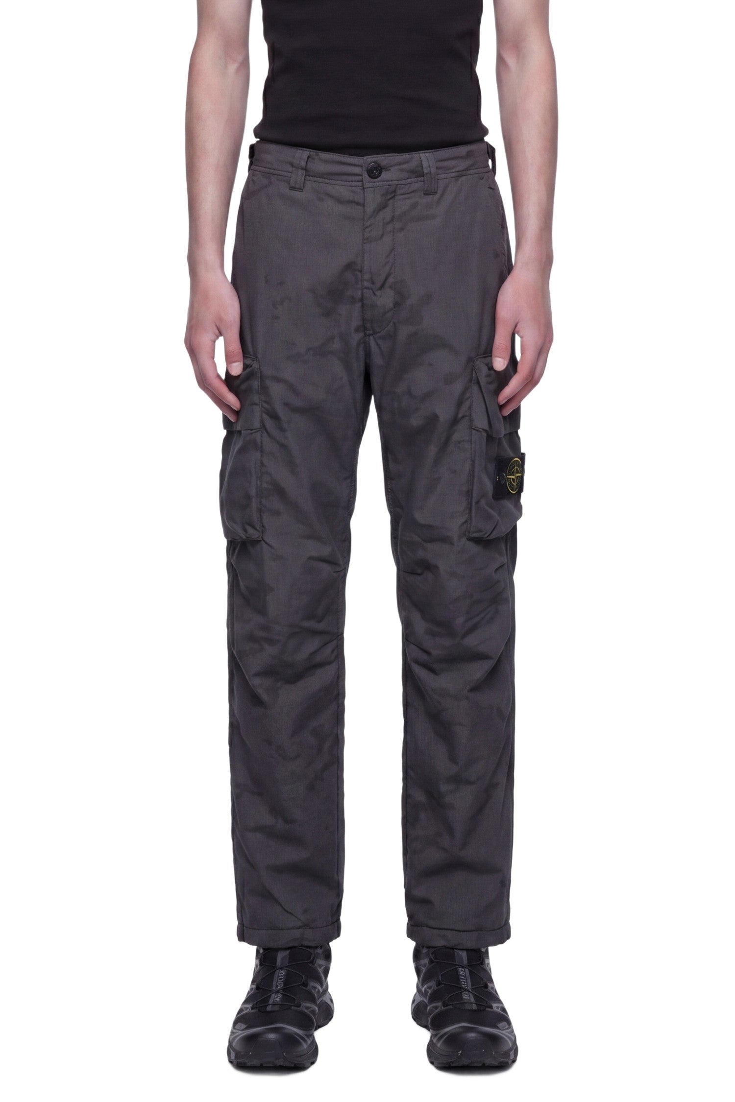 STONE ISLAND 3100036 Micro Ripstop Cargo Trousers man