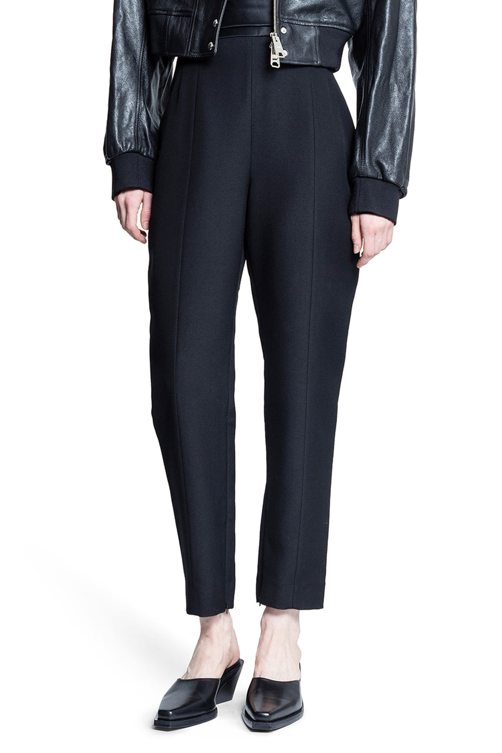 KHAITE WOMAN BLACK TROUSERS