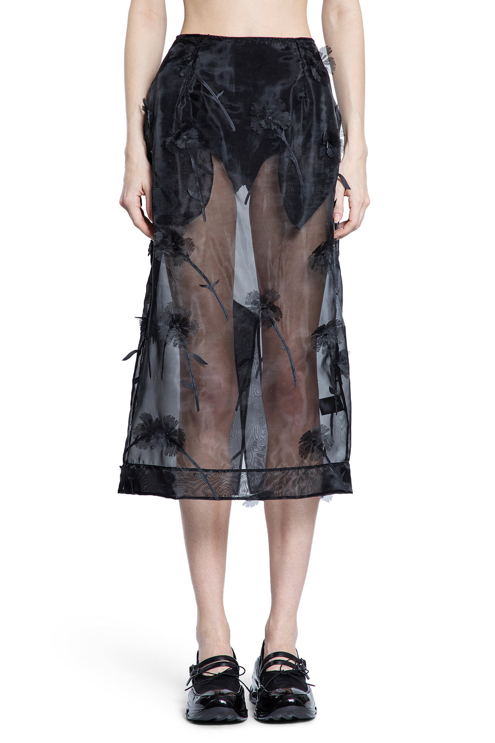 SIMONE ROCHA WOMAN BLACK SKIRTS