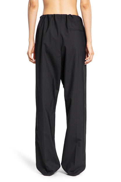 KHAITE WOMAN BLACK TROUSERS