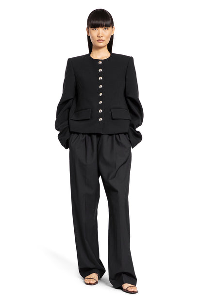 KHAITE WOMAN BLACK TROUSERS