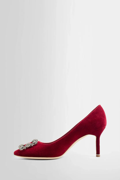 MANOLO BLAHNIK WOMAN RED PUMPS - Antonioli.eu