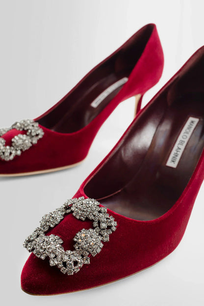 MANOLO BLAHNIK WOMAN RED PUMPS - Antonioli.eu