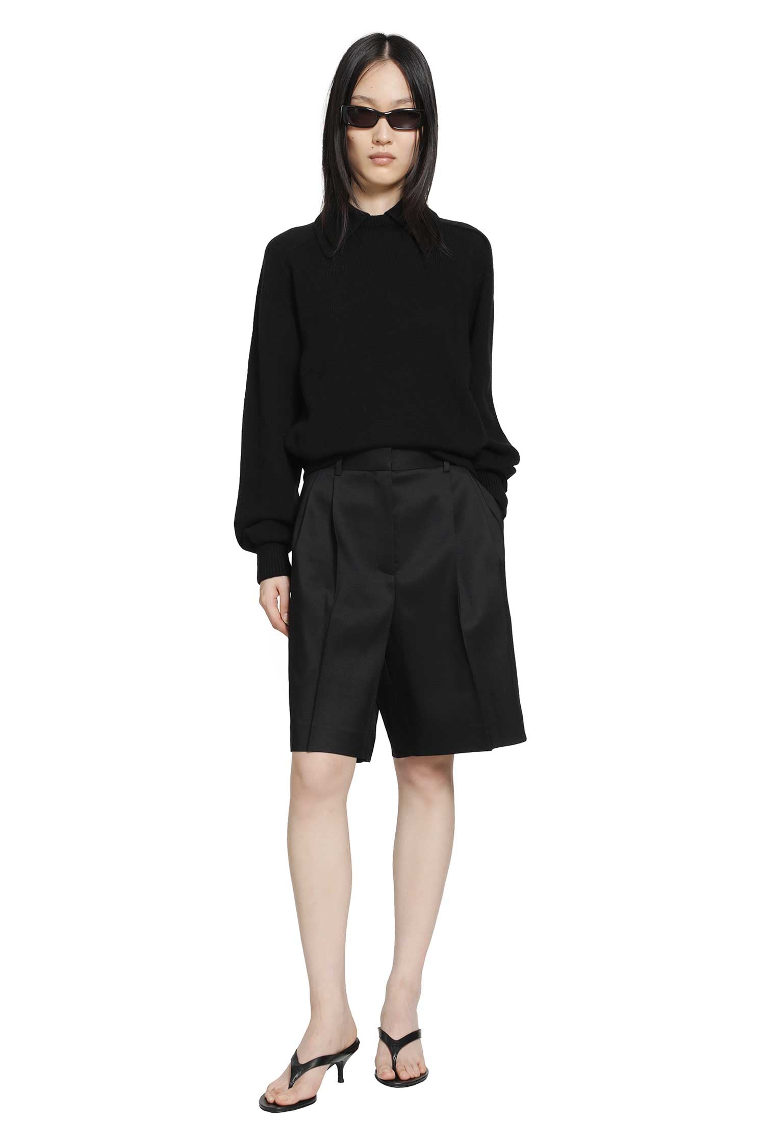 KHAITE Auggie Shorts woman