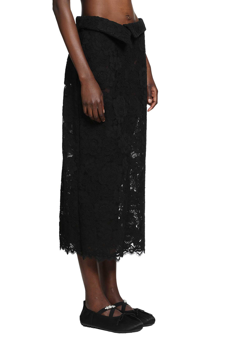 
              SIMONE ROCHA Peeling Waist Column Skirt woman
            