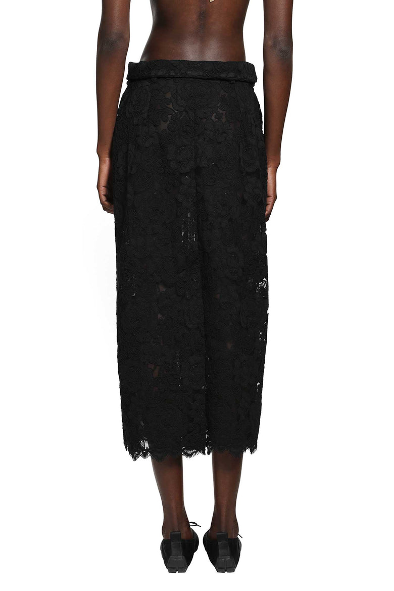 SIMONE ROCHA Peeling Waist Column Skirt woman