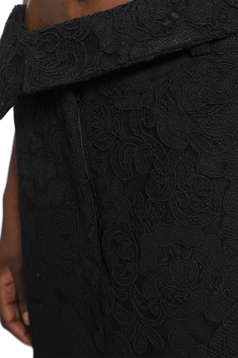 SIMONE ROCHA Peeling Waist Column Skirt woman