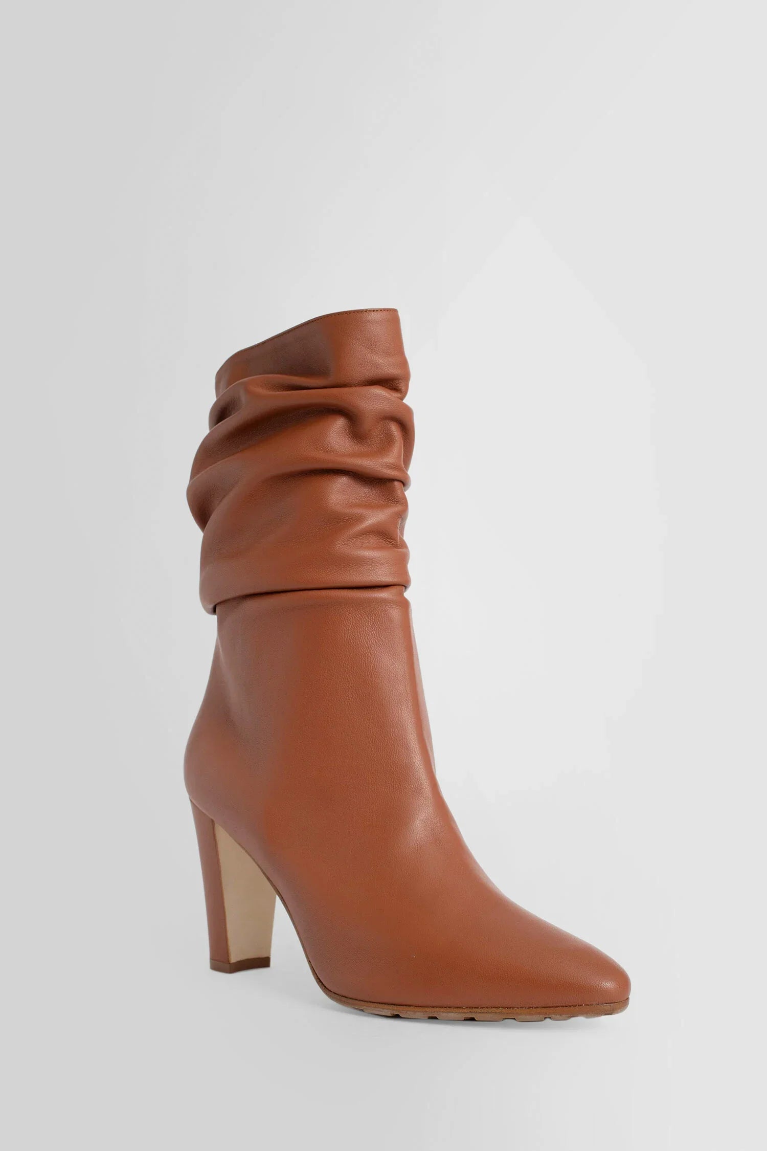 MANOLO BLAHNIK WOMAN BROWN BOOTS - Antonioli.eu