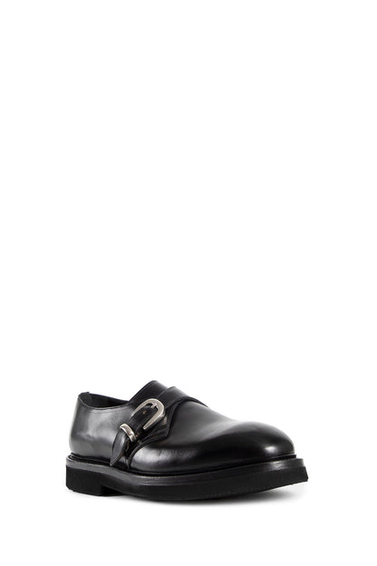 PREMIATA MAN BLACK LOAFERS & FLATS