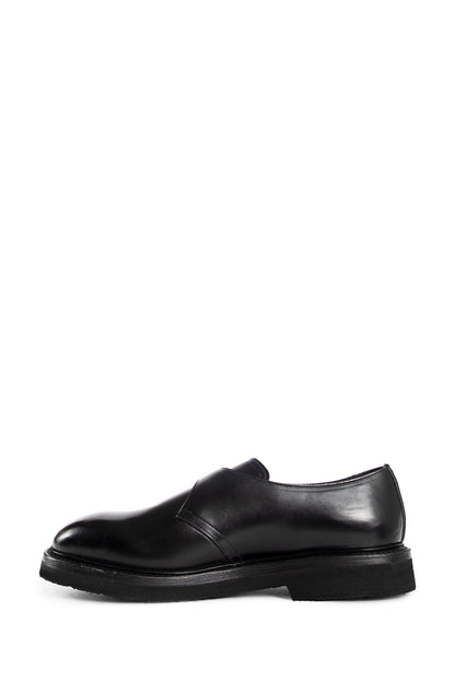 PREMIATA MAN BLACK LOAFERS & FLATS