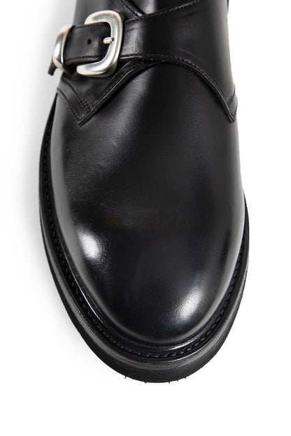 PREMIATA MAN BLACK LOAFERS & FLATS